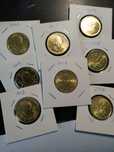 Moedas correntes 50 cent Vaticano