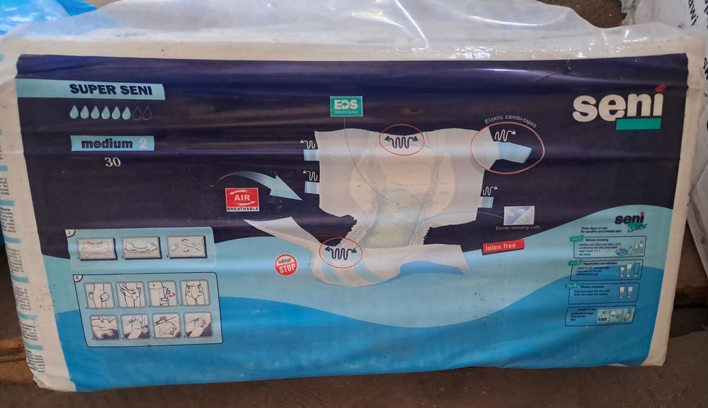 Pieluchomajtki dla dorosłych SENI 30szt