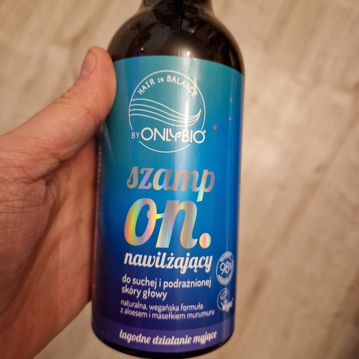 Nowy szampon nawilżający Only Bio 400ml