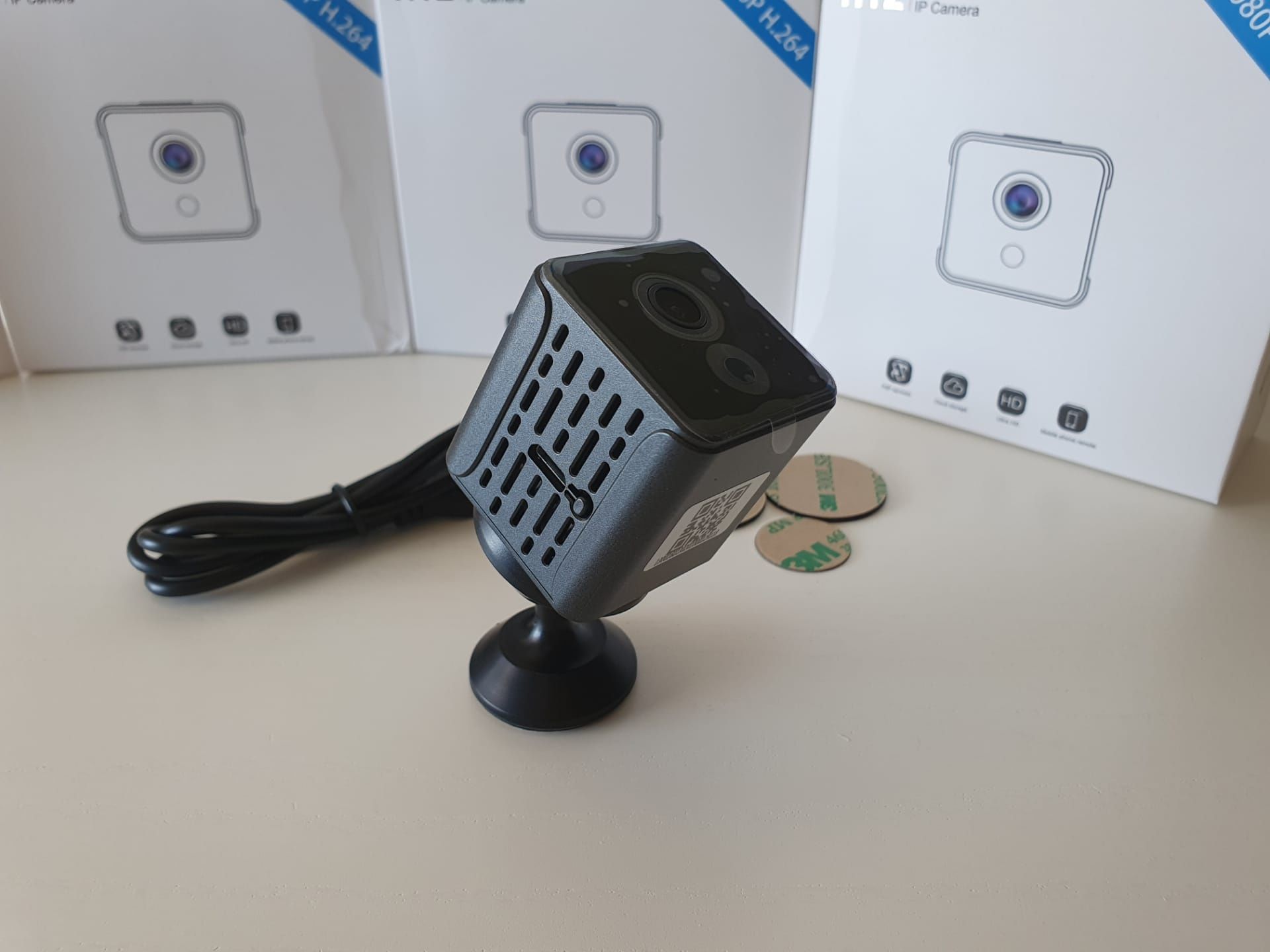 [NOVO] Mini Câmera Espiã Íman Bateria App em Tempo Real – Áudio video