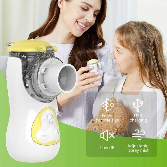 FEELLIFE Air Pro VIII Inhalator siateczkowy , cichy, USB, 3 tryby B+&B