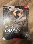 Podręcznik Język Polski Myśli i słowa WSiP klasa 7 Nowak Gaweł