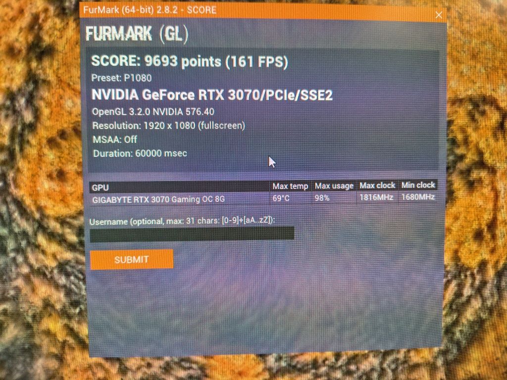 Karta graficzna Gigabyte NVIDIA GeForce RTX 3070 8GB Gaming OC