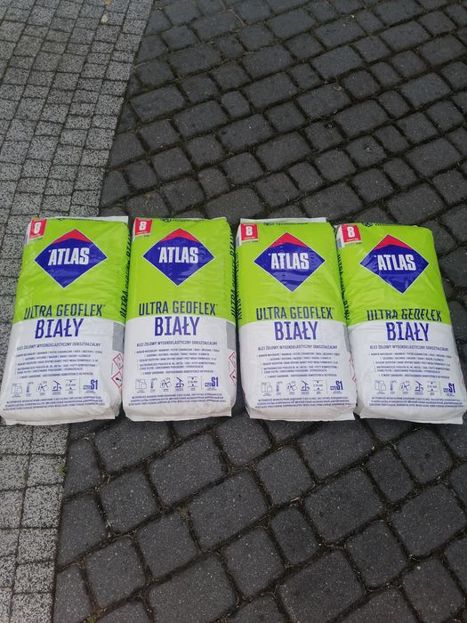 Atlas Ultra goflex biały - klej do płytek 11szt. 22,5kg /11 szt