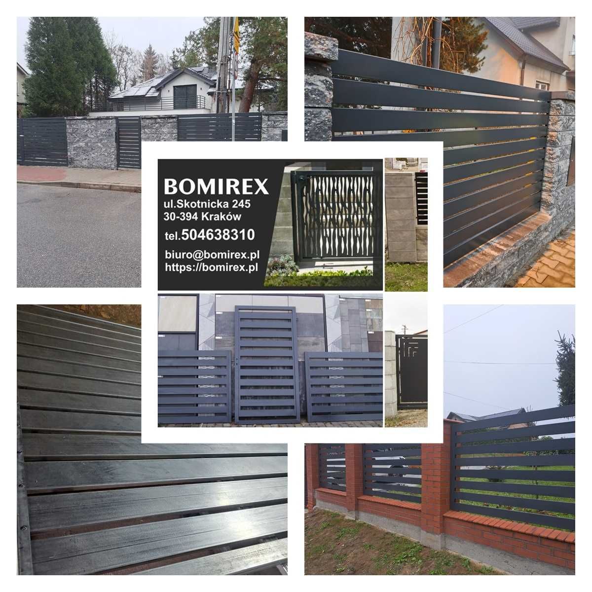 Brama przesuwna, dwuskrzydłowa,furtka, panel, ocynk,aluminium
