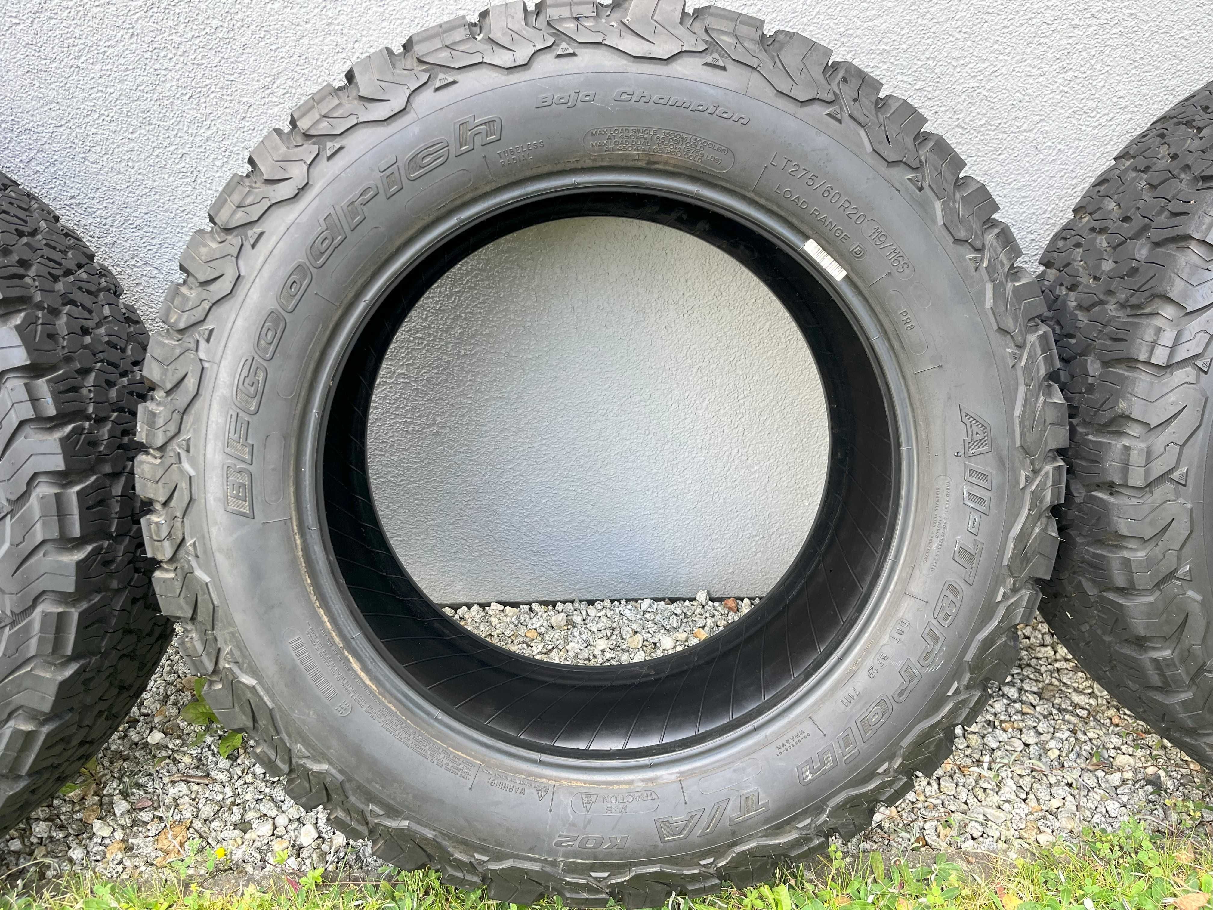 Opony BFGoodrich All Terrain T/A K02 275/60 R20