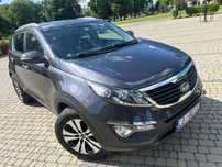 Kia Sportage 2.0B Duża Navi Ledy Czarne pół skóry Zadbana!!!