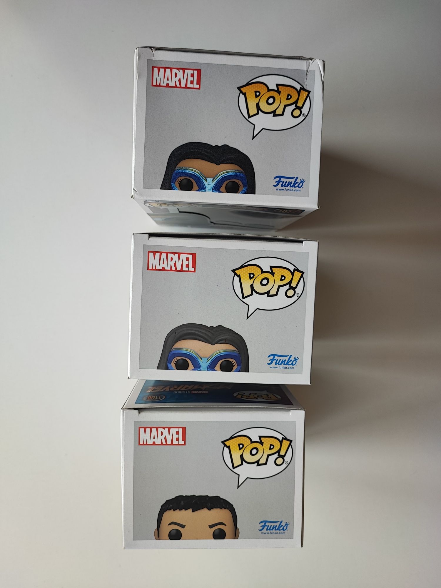 Funko POP! Ms Marvel zestaw 3 figurek