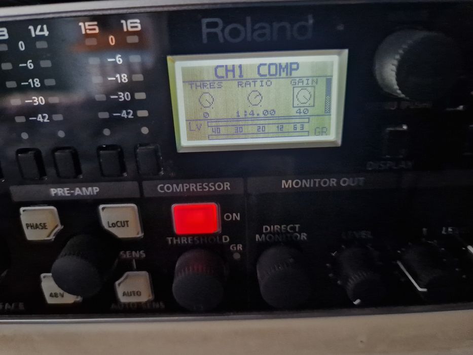 Рекордер Звуковая Карта Многоканальный Roland Studio Capture 1610