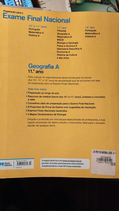 Livro exercícios Geografia 11º Ano