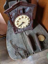 Stary zegar z kukułką Mayak kompletny