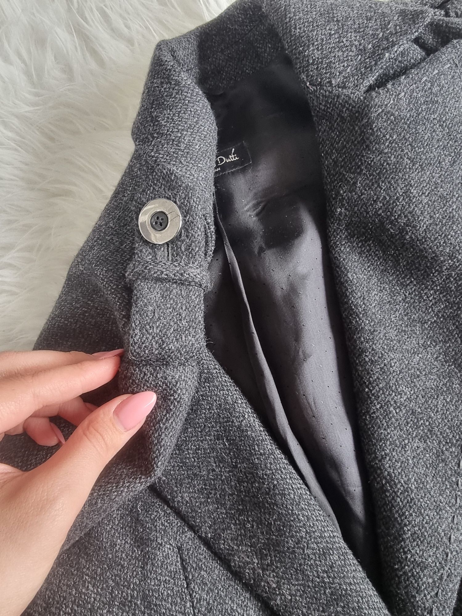 Welniana marynarka Massimo dutti rozm. S