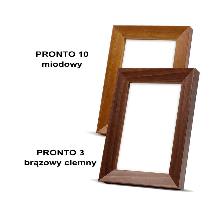 Ramka drewniana Icar PRONTO 3 brązowy ciemny 15x21CM