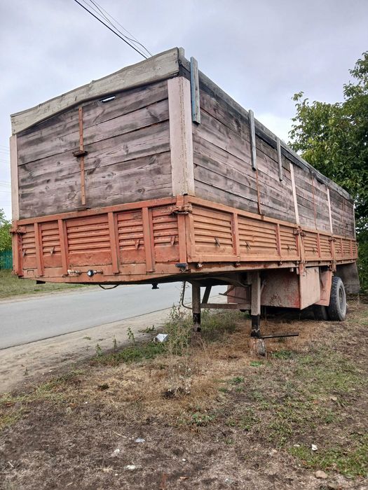 Напівпричіп бортовий