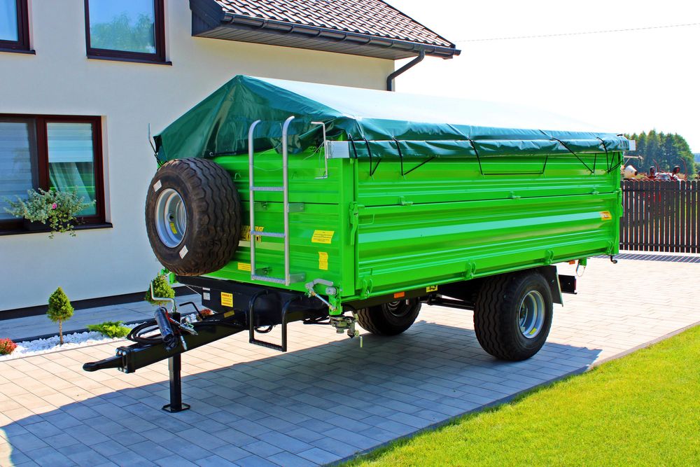 Przyczepa rolnicza 3,5t 4,5t jednoosiowa Wywrotka rolnicza HOMOLOGACJA