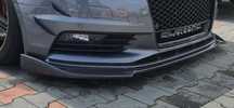 Dokładka/spliter zderzaka przód Audi A3 8V sedan przedlift bez s-line