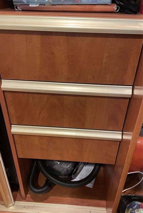 Szafa Szafa do zabudowy wnękowa rozsuwana szuflady drążek półki