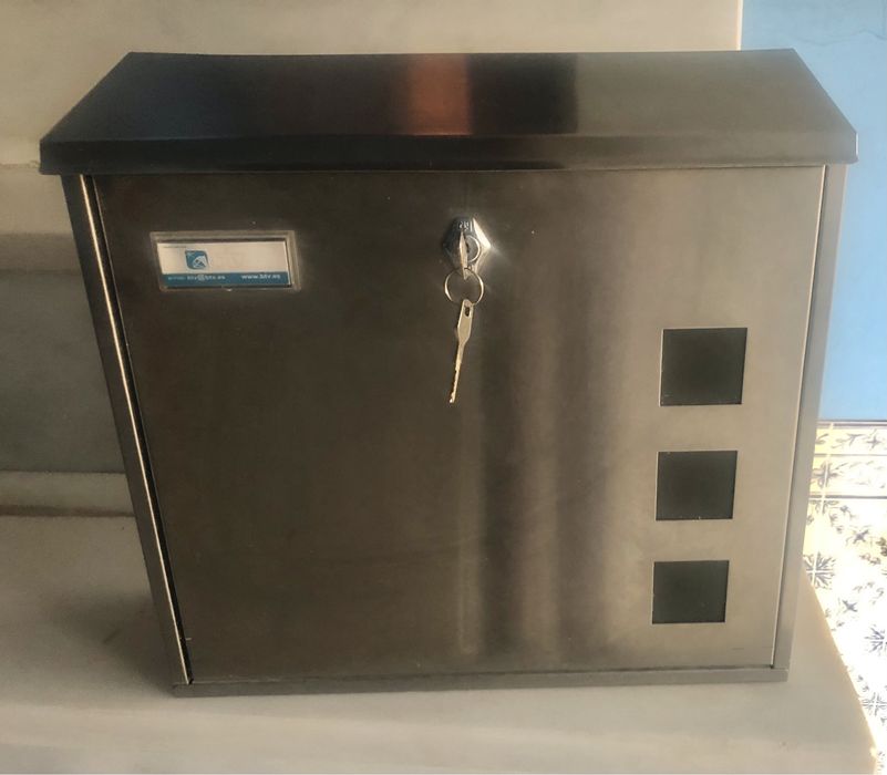 Caixa de correio inox