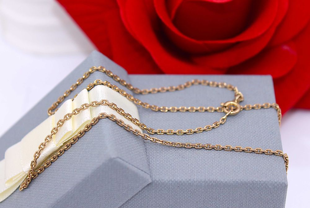 Złoty łańcuszek p.333/4,95 - splot Ankier