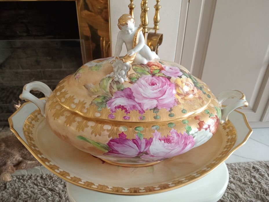 Terrina torneio Bridge Vista Alegre/Dom Pedro 1984/85