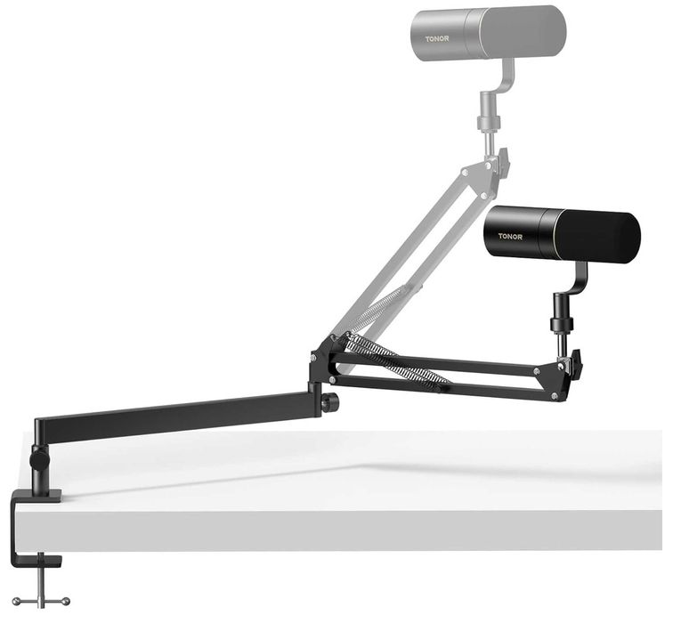 Suporte/braço articulado para microfone (NOVO)