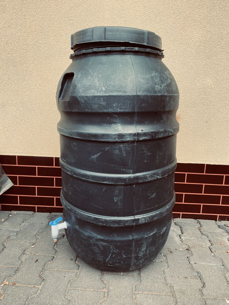 DUŻA BECZKA na deszczówkę 200l 220l 250l zbiornik spożywka beczki ibc