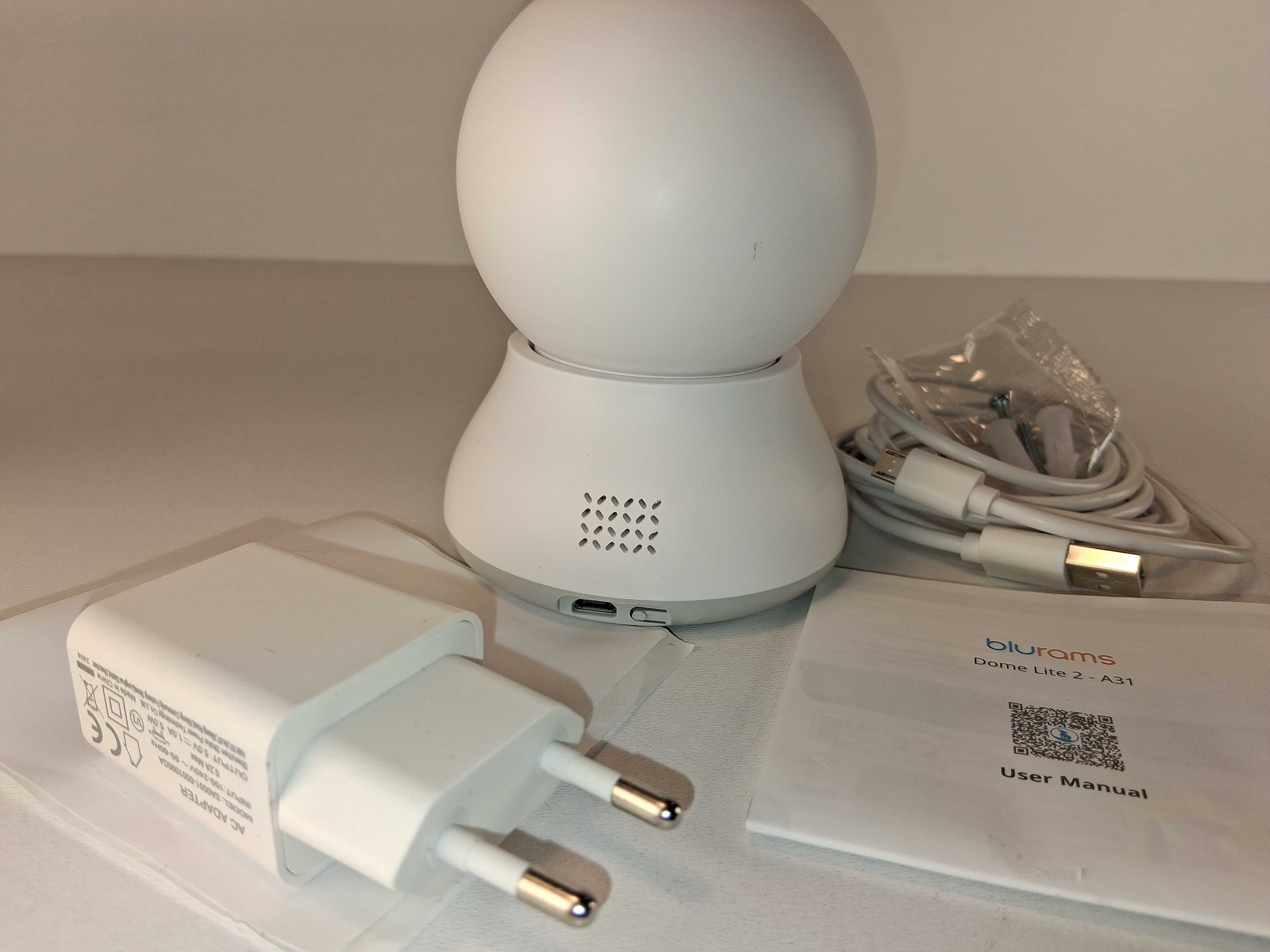E043 Kamera Bluarams Dome Lite 2 A31 Smart Pan-Tilt Monitoring