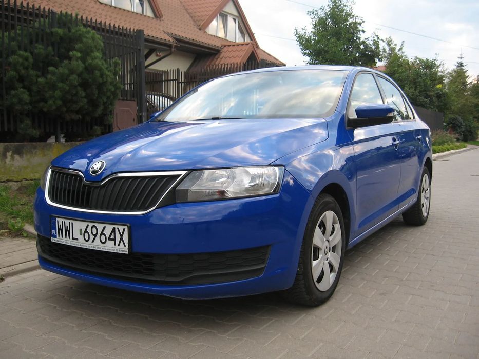 Skoda RAPID godny polecenia-salon Polska-bezwypadkowy