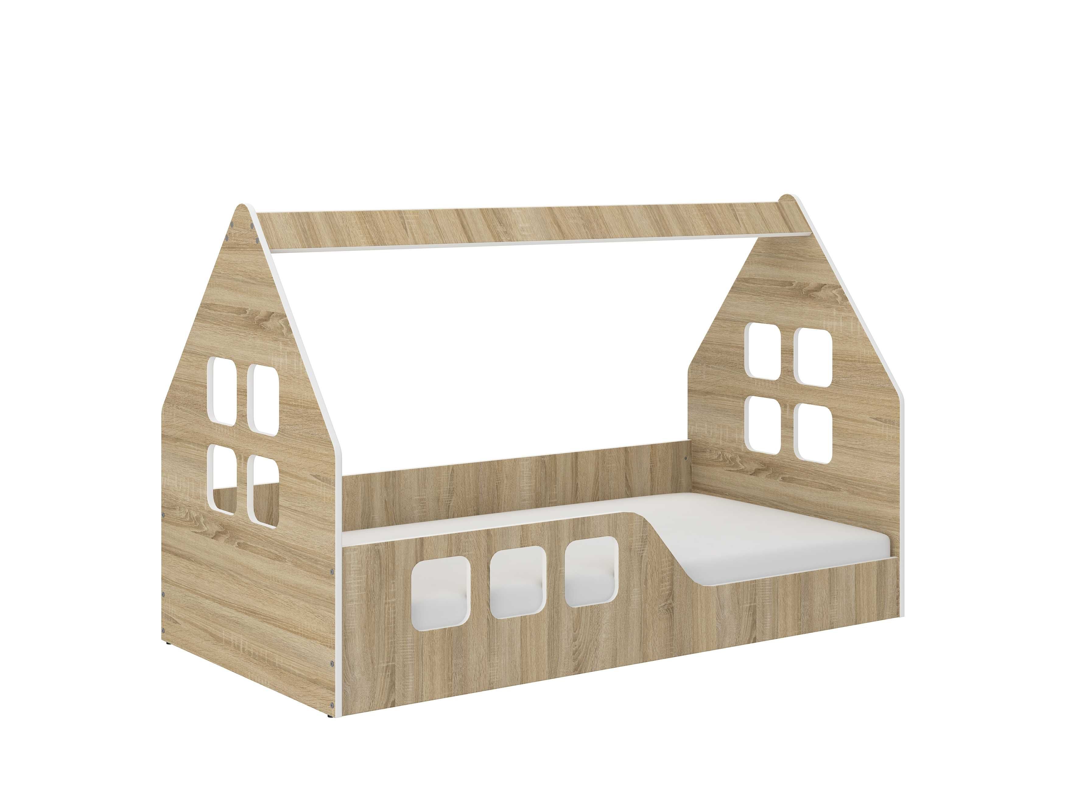 Łóżko dziecięce Niski DOMEK SONOMA 160x80 Montessori