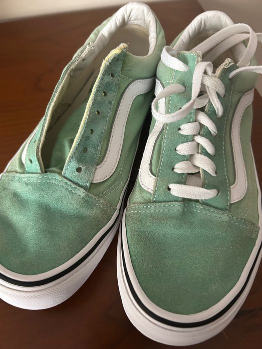 Ténis Vans 36 verde agua