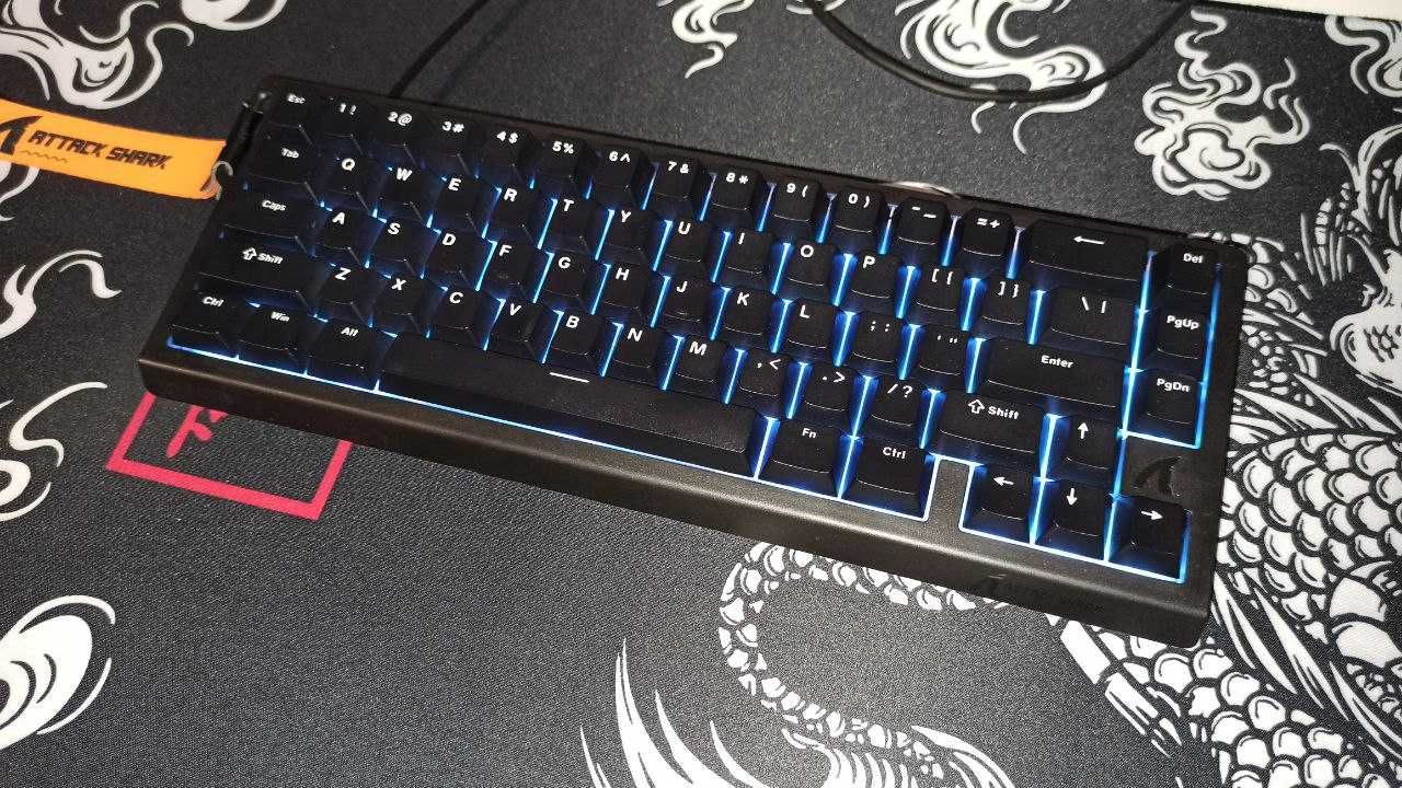 Klawiatura magnetyczna Attack shark x68 HE