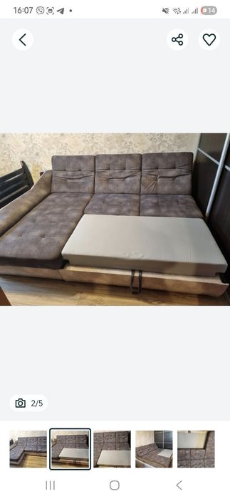 Продам угловой диван