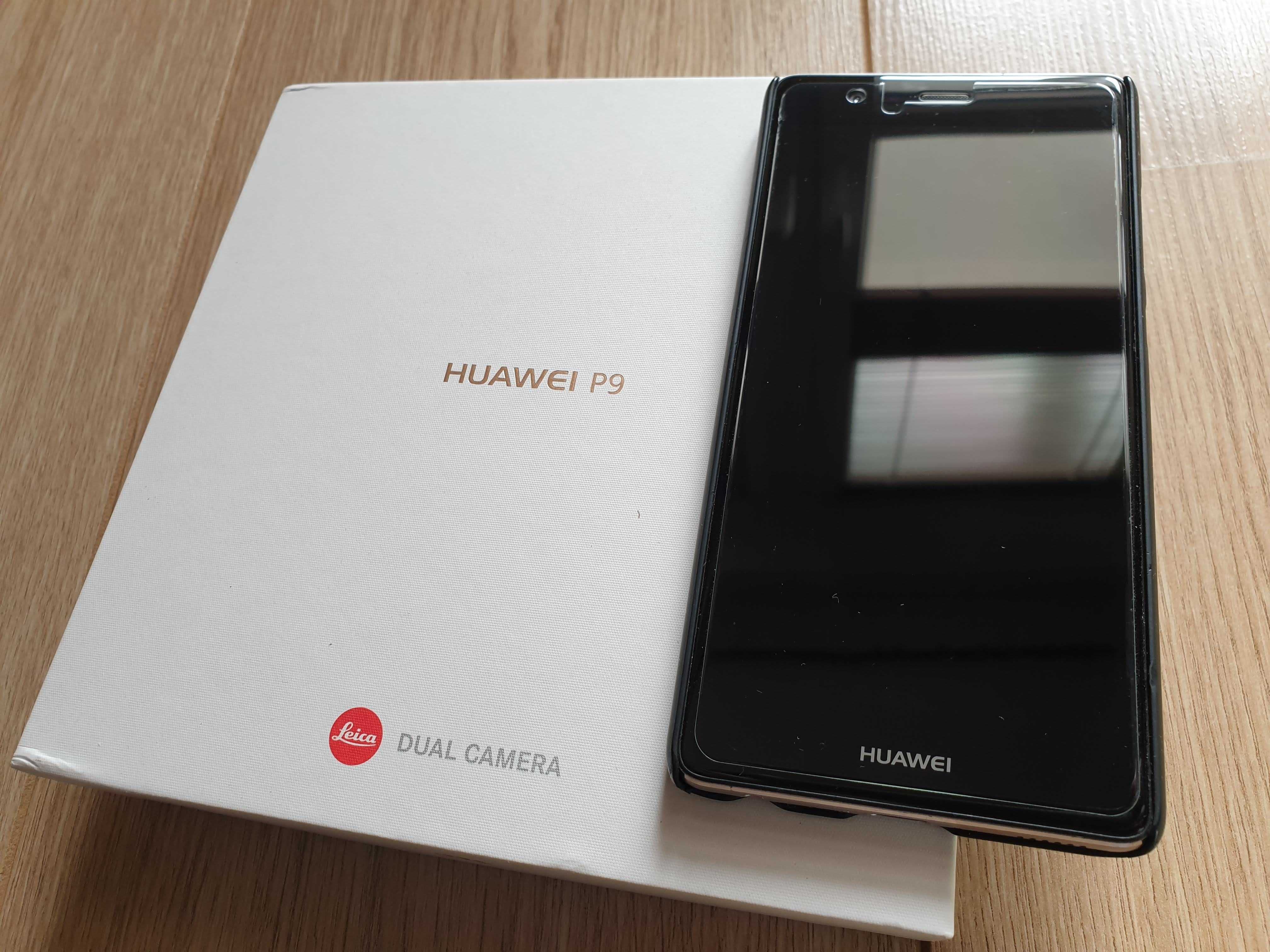 Huawei P9 EVA-L09 3GB/32GB (komplet, szkło/etui, super stan)