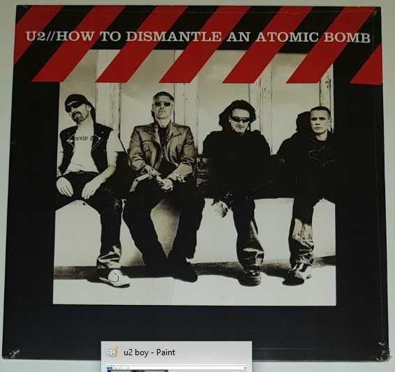 U2 - How To Dismantle An Atomic Bomb LP winyl RED
