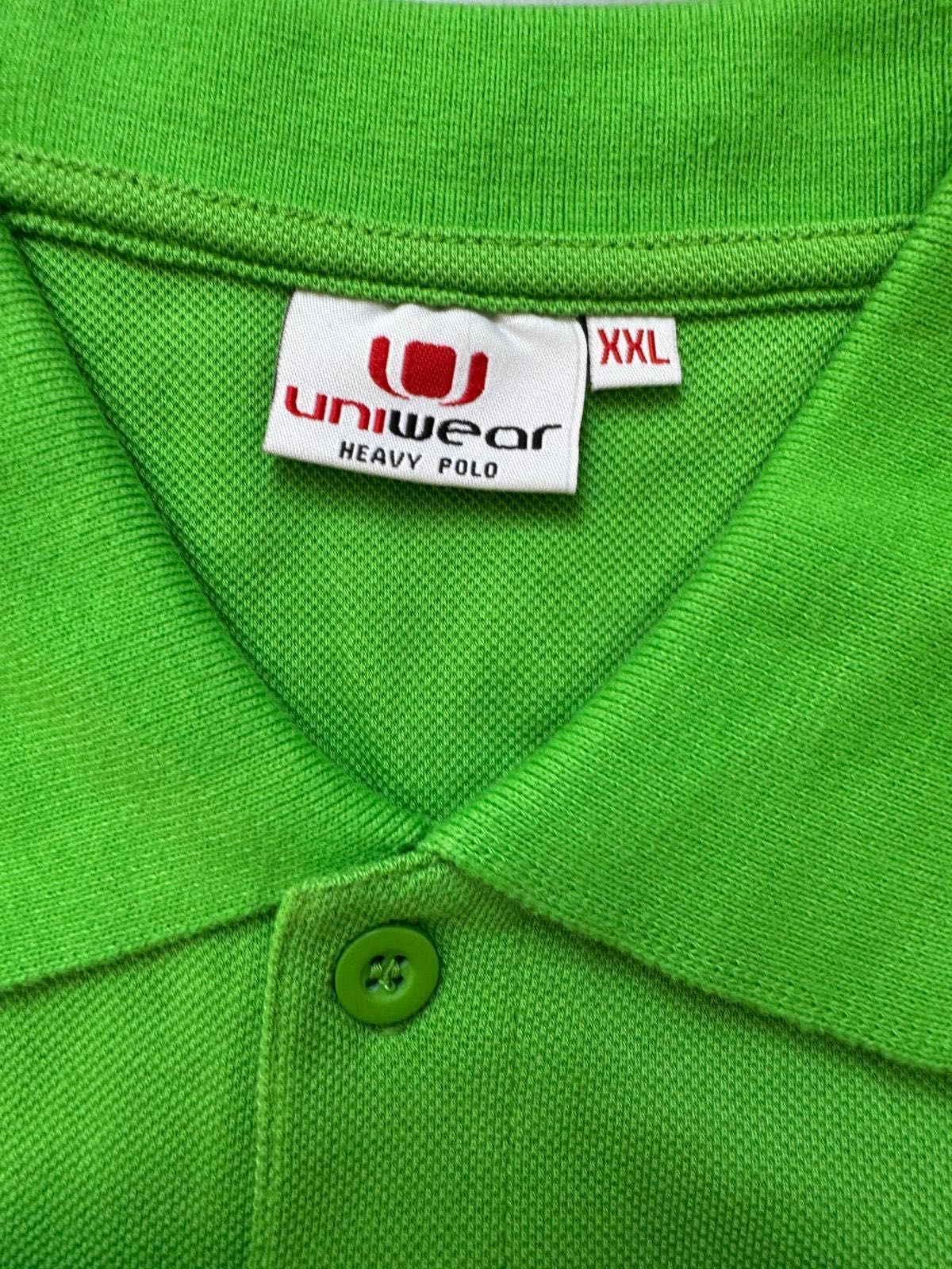Nowe koszulki polo męskie 3 sztuki zielona chabrowa błękitna XXL