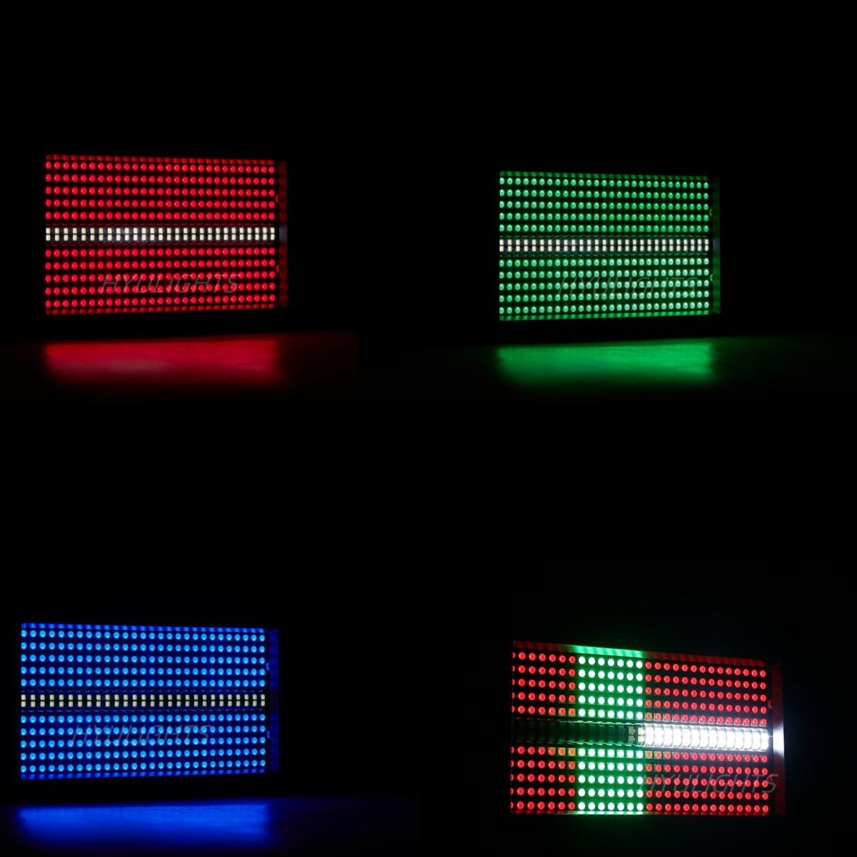 Stroboskop Mini 60W LED Strobe RGB 3w1 DMX