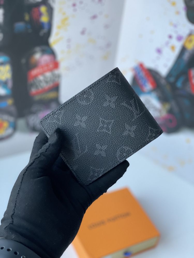 Мужской портмоне кошелек Louis Vuitton ЛВ