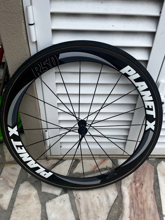 Rodas carbono Planet X R50 tubular