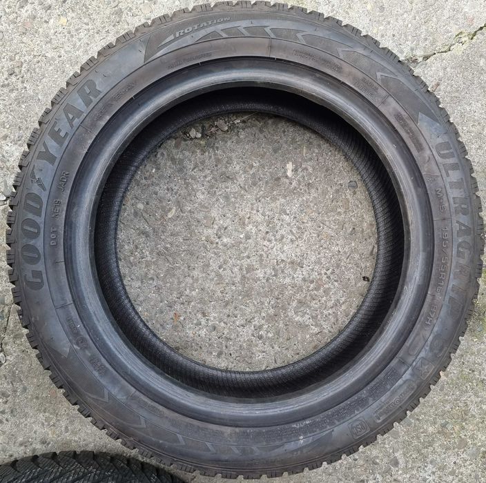 195/55R16 *Opony ZImowe* Good Year * Run Flat* 7,6mm ** # 165 K
