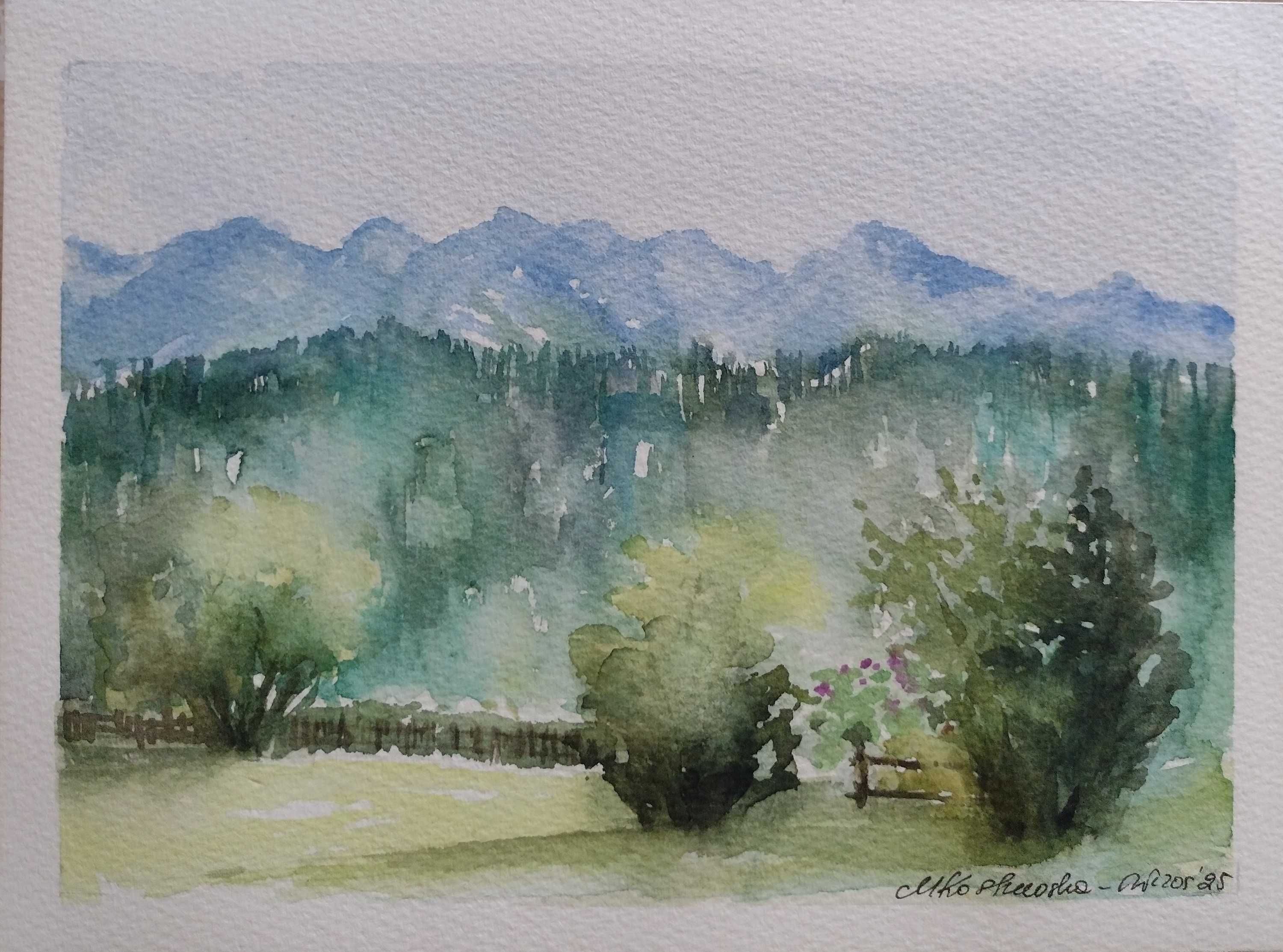 Akwarela Tatry, Bukowina Tatrzańska