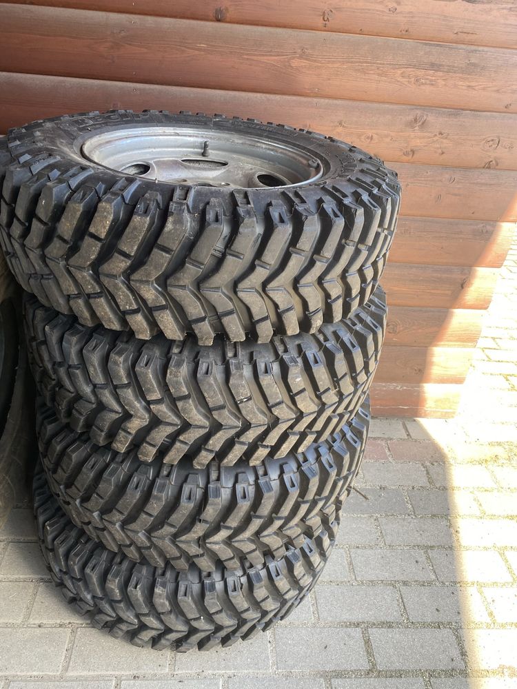 Opony 205/75R15 w teren