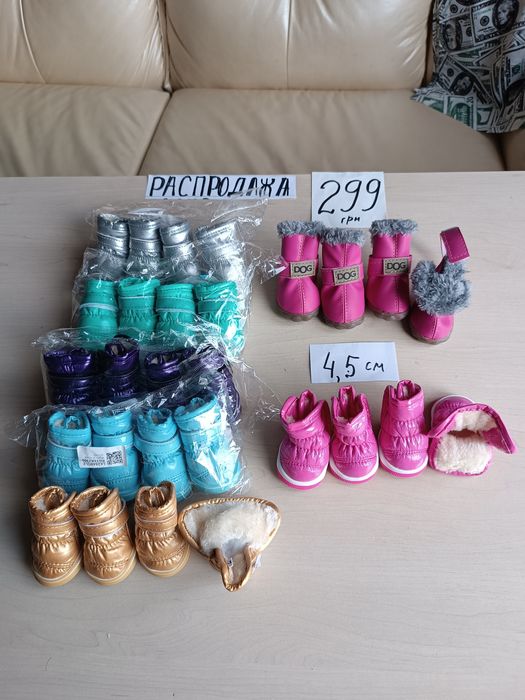 Обувь для маленьких собачек