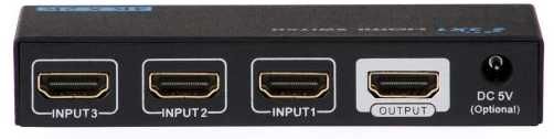 HDMI Switch 3X1 Signal + Instrukcja i Okablowanie