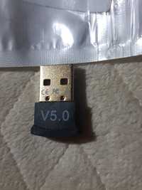 Adapter bluetooth.V5.0 USB super szybki do komputera.