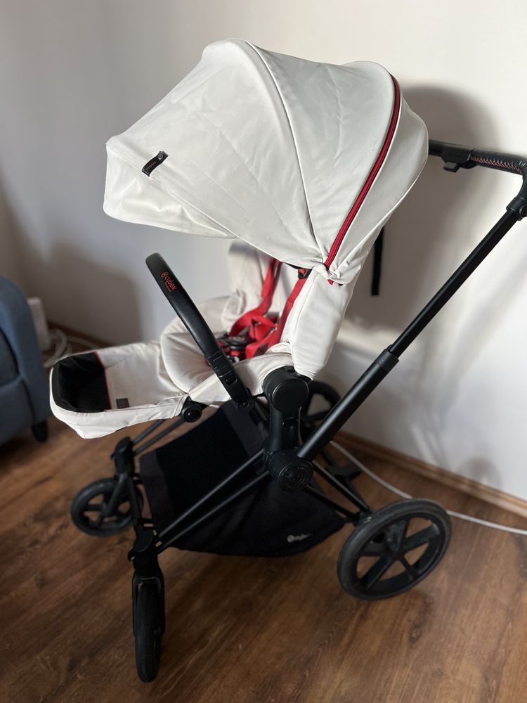 Spacerówka Cybex Priam Scuderia Ferrari + śpiworek Cybex Ferrari