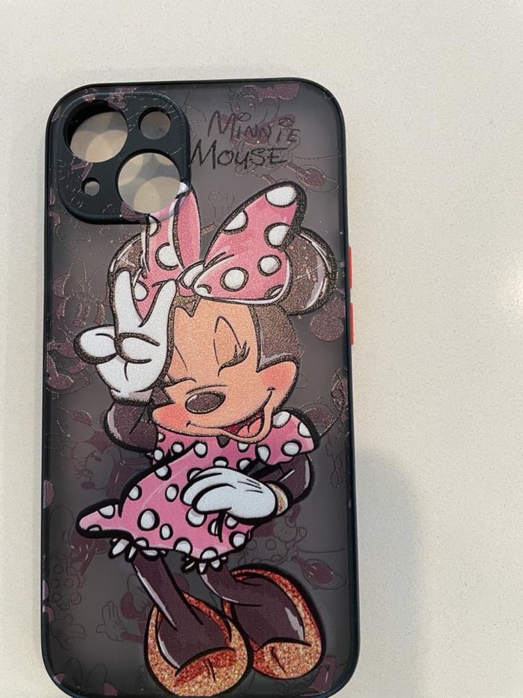 Capa nova iphone 13/14 e 15 Minnie Mouse