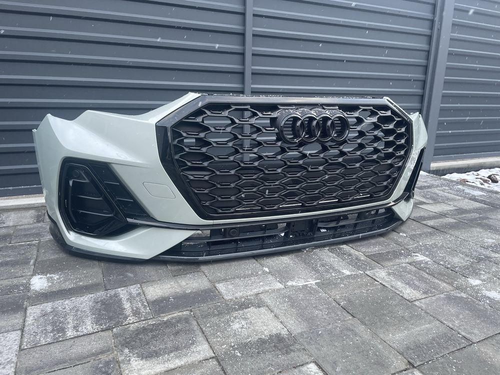 Губа бампера audi Q3 83a S line