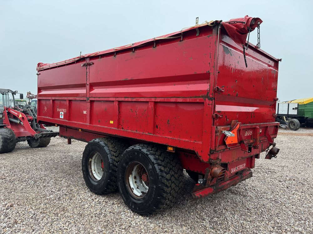 Przyczepa rolnicza BAASTRUP 16 TON - Tandem 18 ton