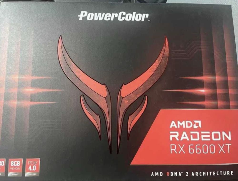 Rx6600xt power color red devil