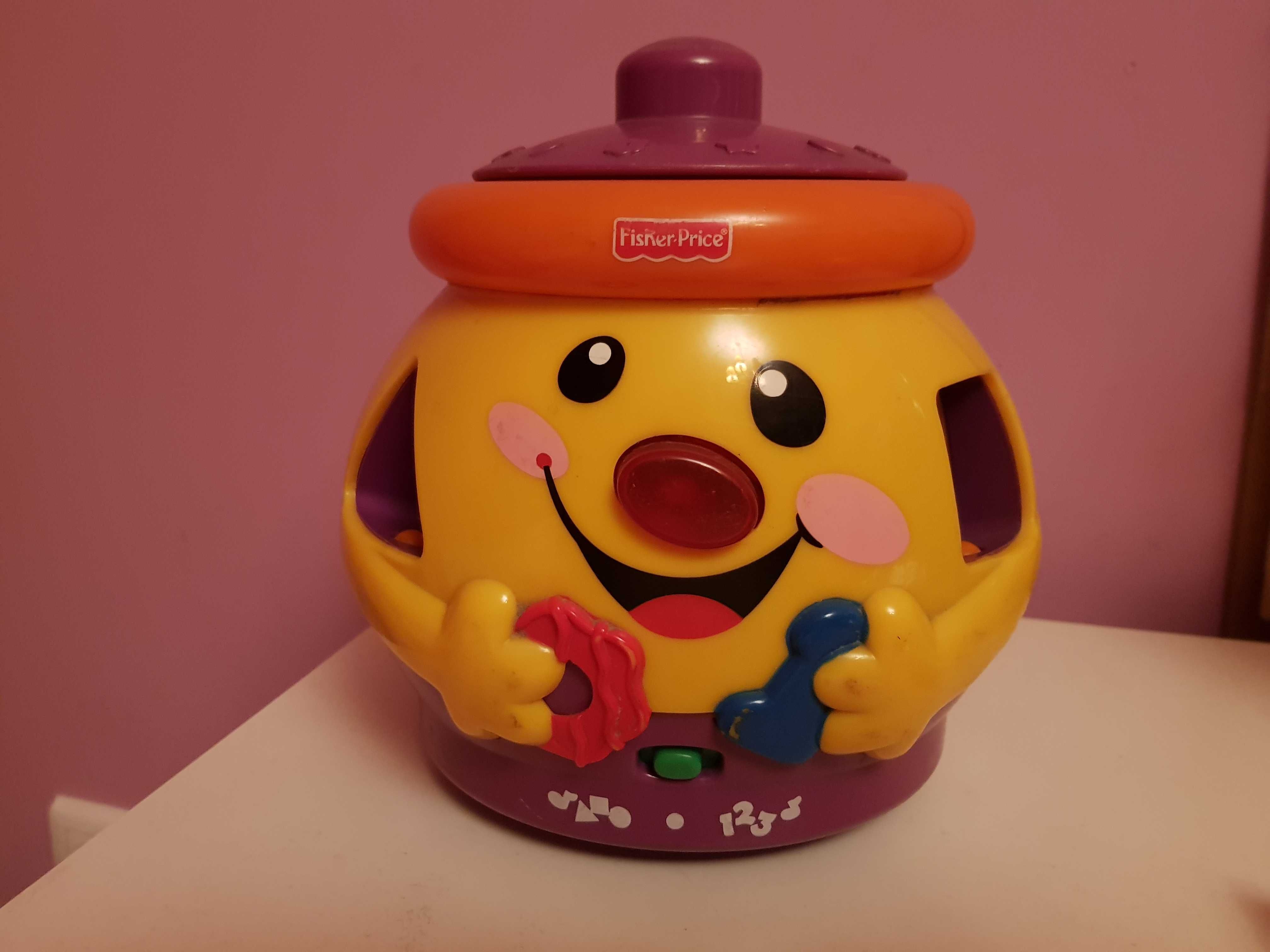 Różne zabawki interaktywne fisher price i inne